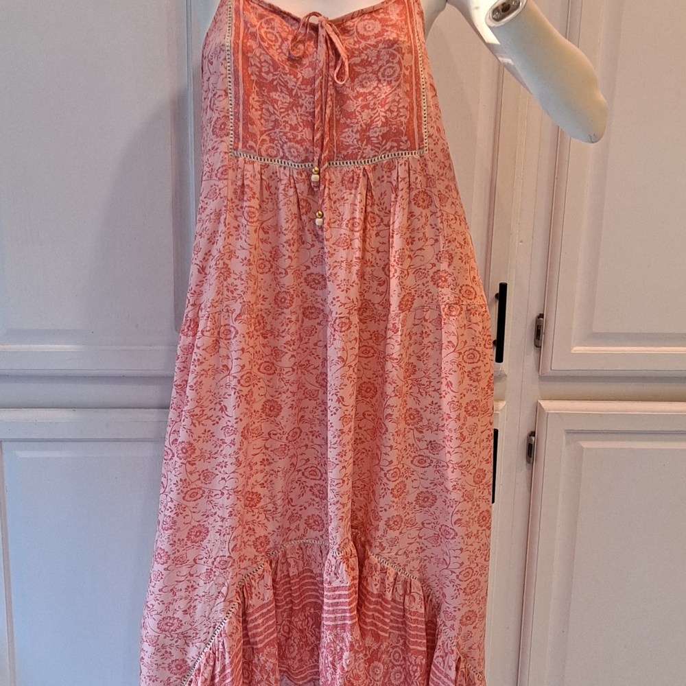 Coco + Carmen Pink High Low Dress